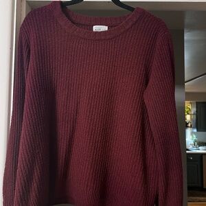 stitchfix market and spruce Aspen red sweater